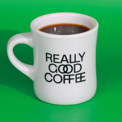 REALLY GOOD COFFEE DINER MUG
