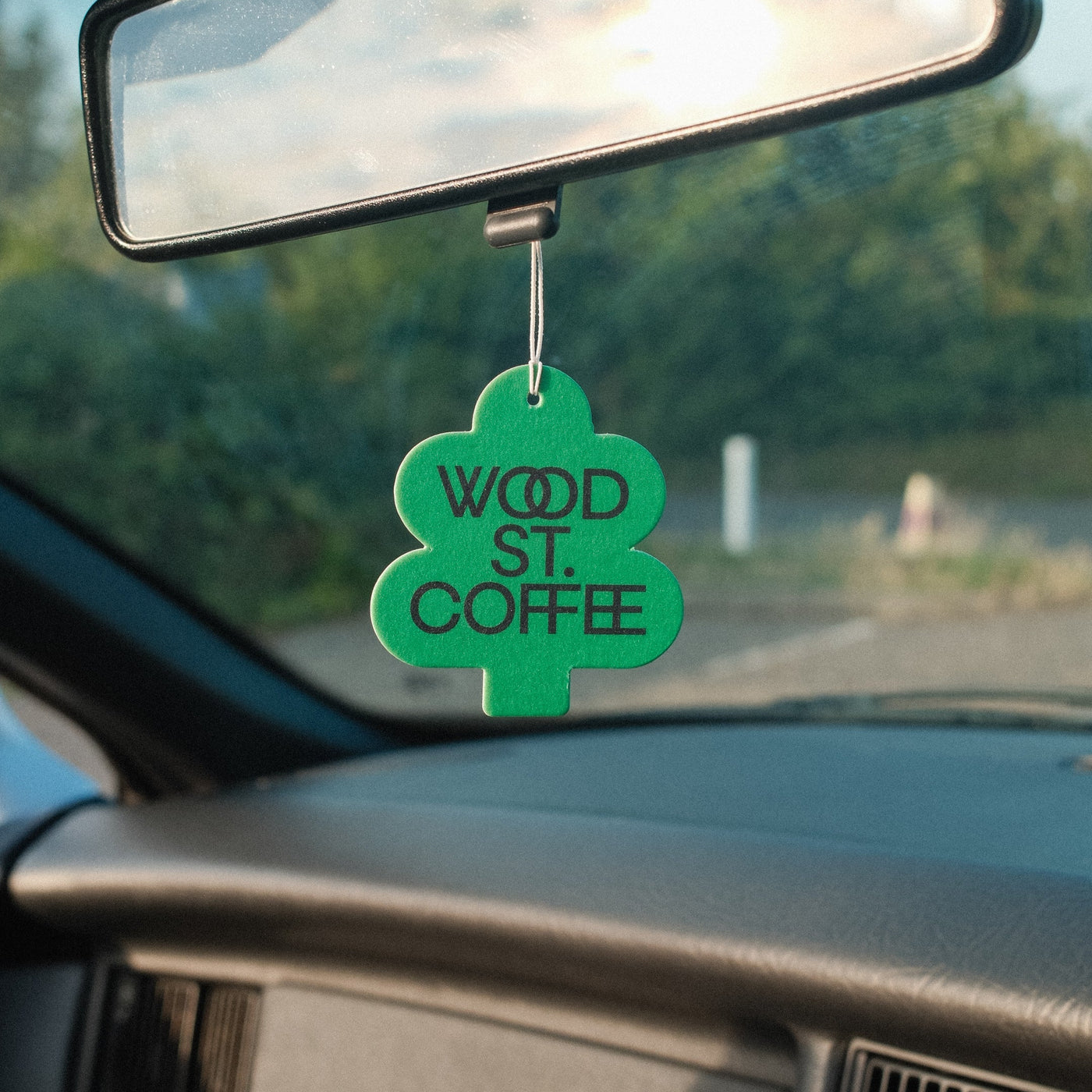 WOOD ST. COFFEE CAR AIR FRESHENER