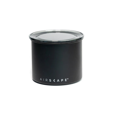 AIRSCAPE coffee storage canister (Small 250g) BLACK