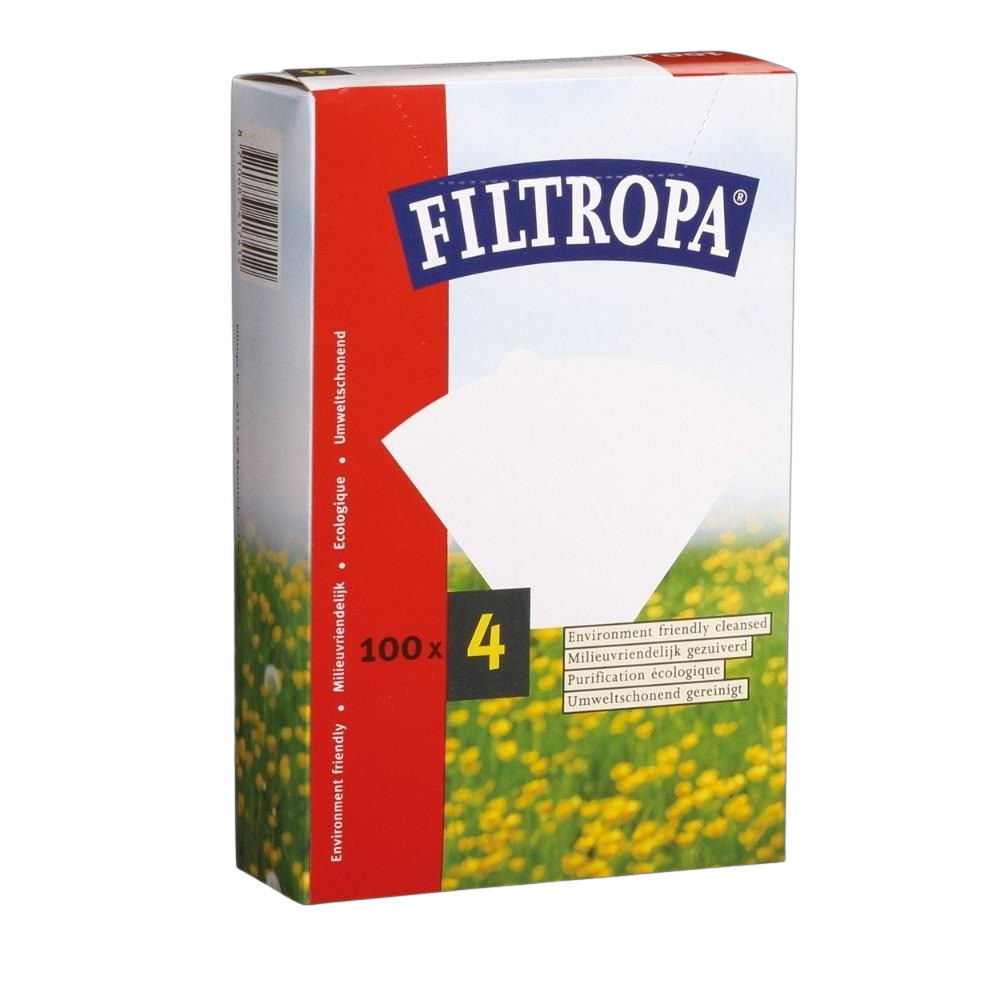 Filtropa Filter Papers - Size 4, White